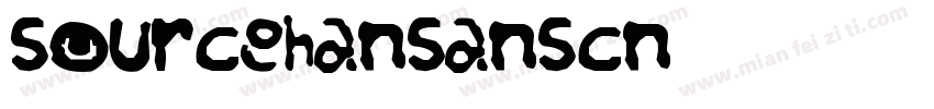 sourcehansanscn RE R字体转换